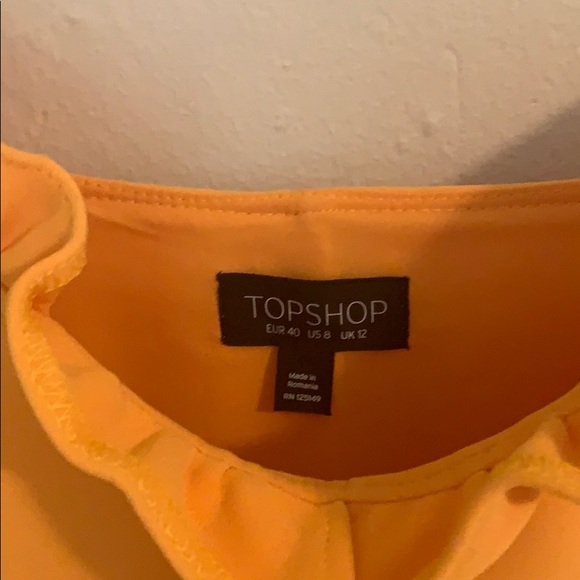 TOPSHOP ruffle mini dress - Picture 5 of 5